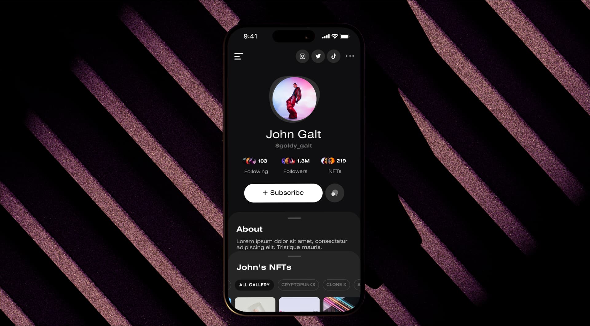 Mobile App Design and Development for NFT Marketplace